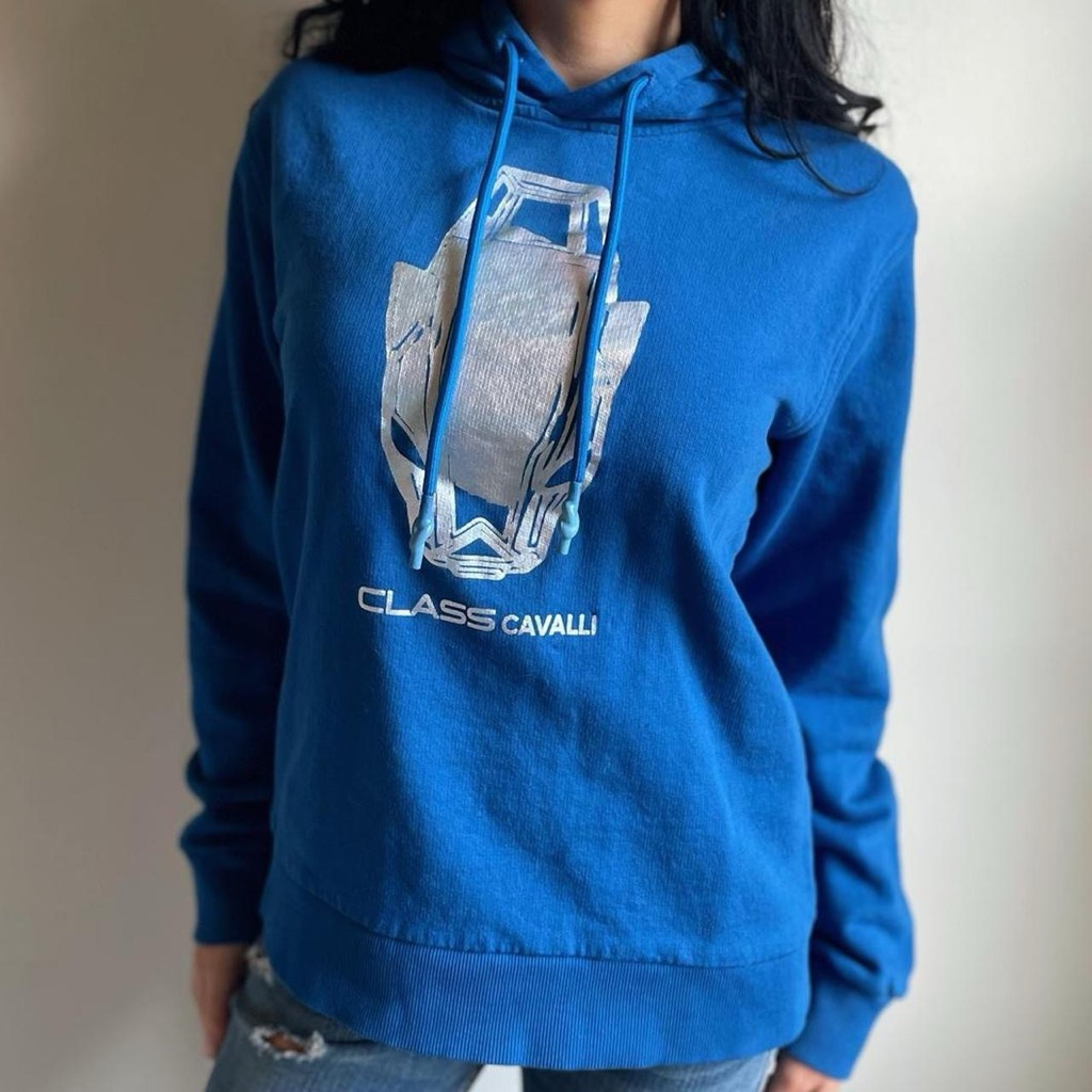 Roberto Cavalli Cavalli Class Graphic Hoodie